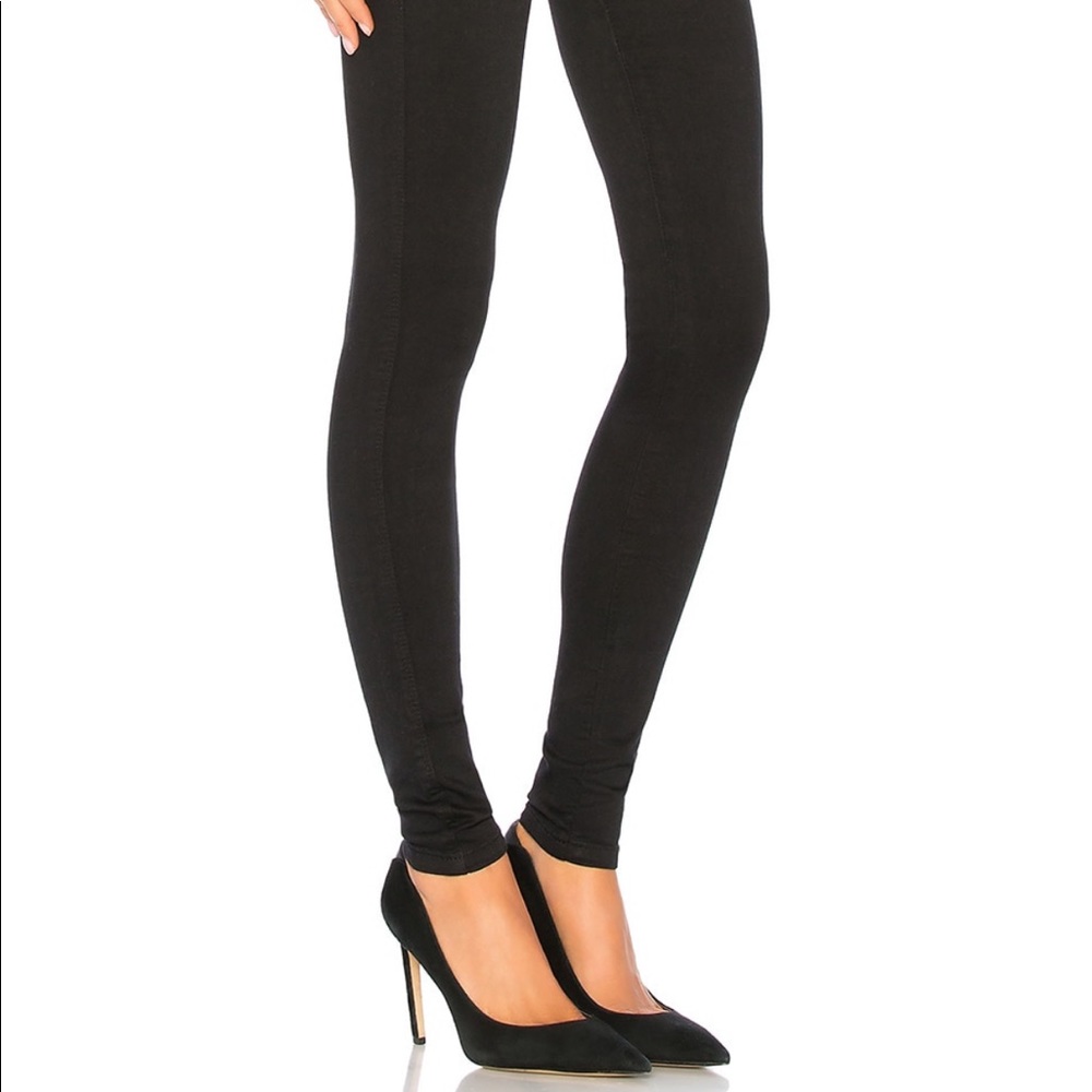 Dr Denim Black High Waisted Skinny Tight Stretch Jeans Size Medium - Picture 3 of 8